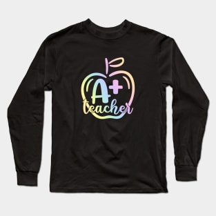 A+ teacher #2 Long Sleeve T-Shirt